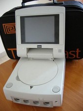 Sega Treamcast (Dreamcast) Portable, Cased. Complete WithControllers, VCD Remote