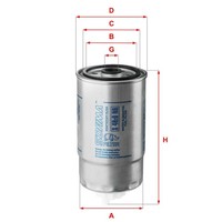Kraftstofffilter FüR Alfa Romeo Fiat Lancia LDV Piaggio LTI 147 156 Sportwagon