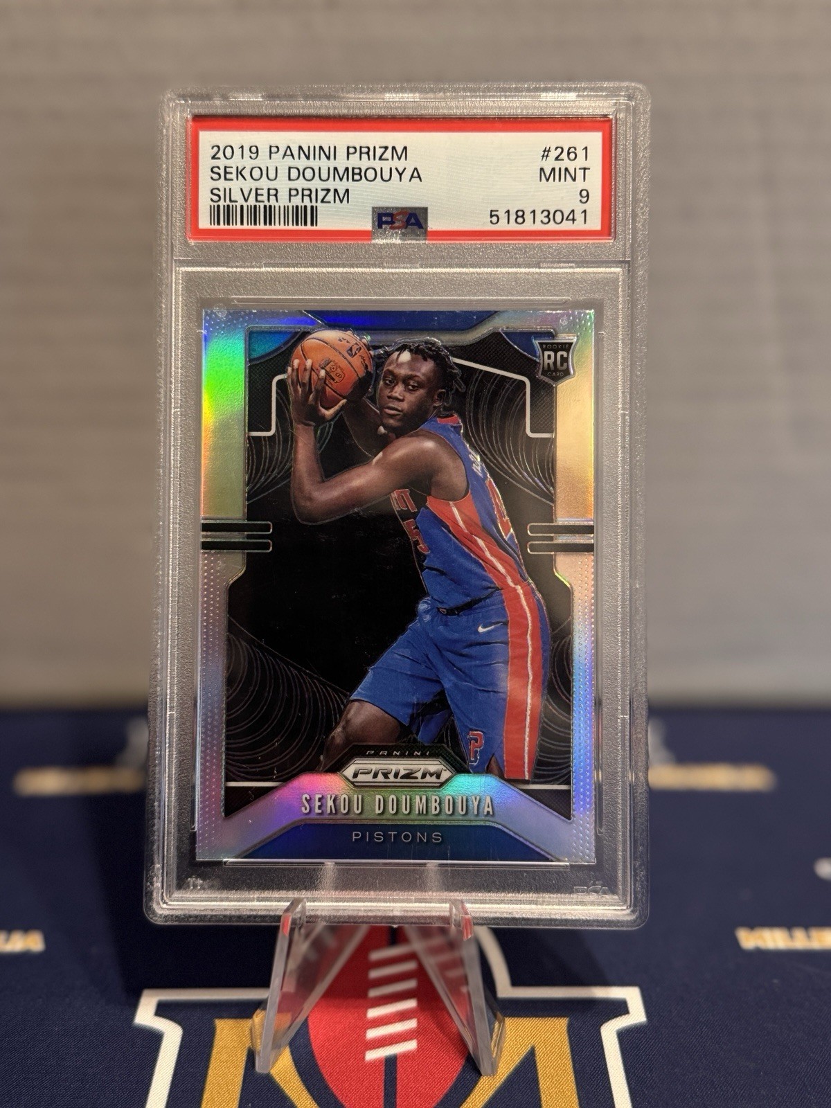 2019-20 Panini Prizm Rookie Sekou Doumbouya #261 Silver Prizm (RC)