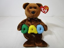 Ty Beanie Baby - DAD the Father's Day Bear 8.5 Inch MWMTs Stuffed Animal Toy
