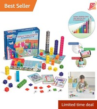 MathLink Cubes Numberblocks 1-10 Activity Set Educational Kids Math Toys