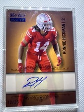 Ronnie Hickman Wild Card Number Cbb – Only 12/25 Matte(Warranty Guaranteed)