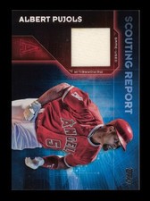 2016 Topps: #SRR-APU Albert Pujols Scouting Report GW Relic NR-MINT