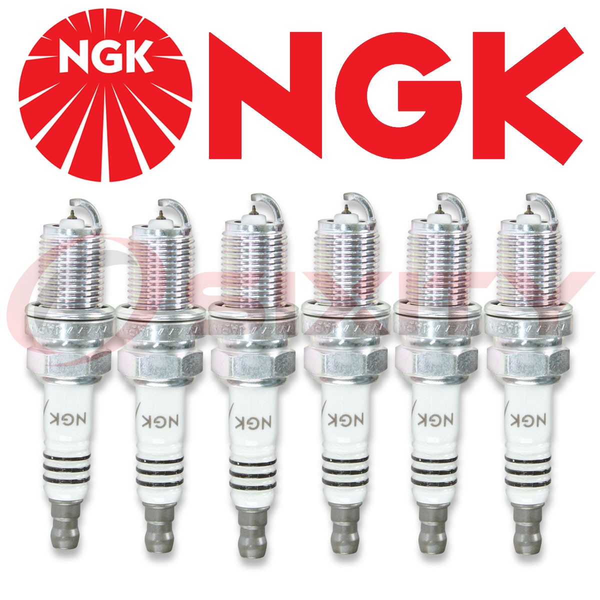 6 PCS NGK 6418 Iridium IX Spark Plugs BKR6EIX SET OF 6 PLUGS