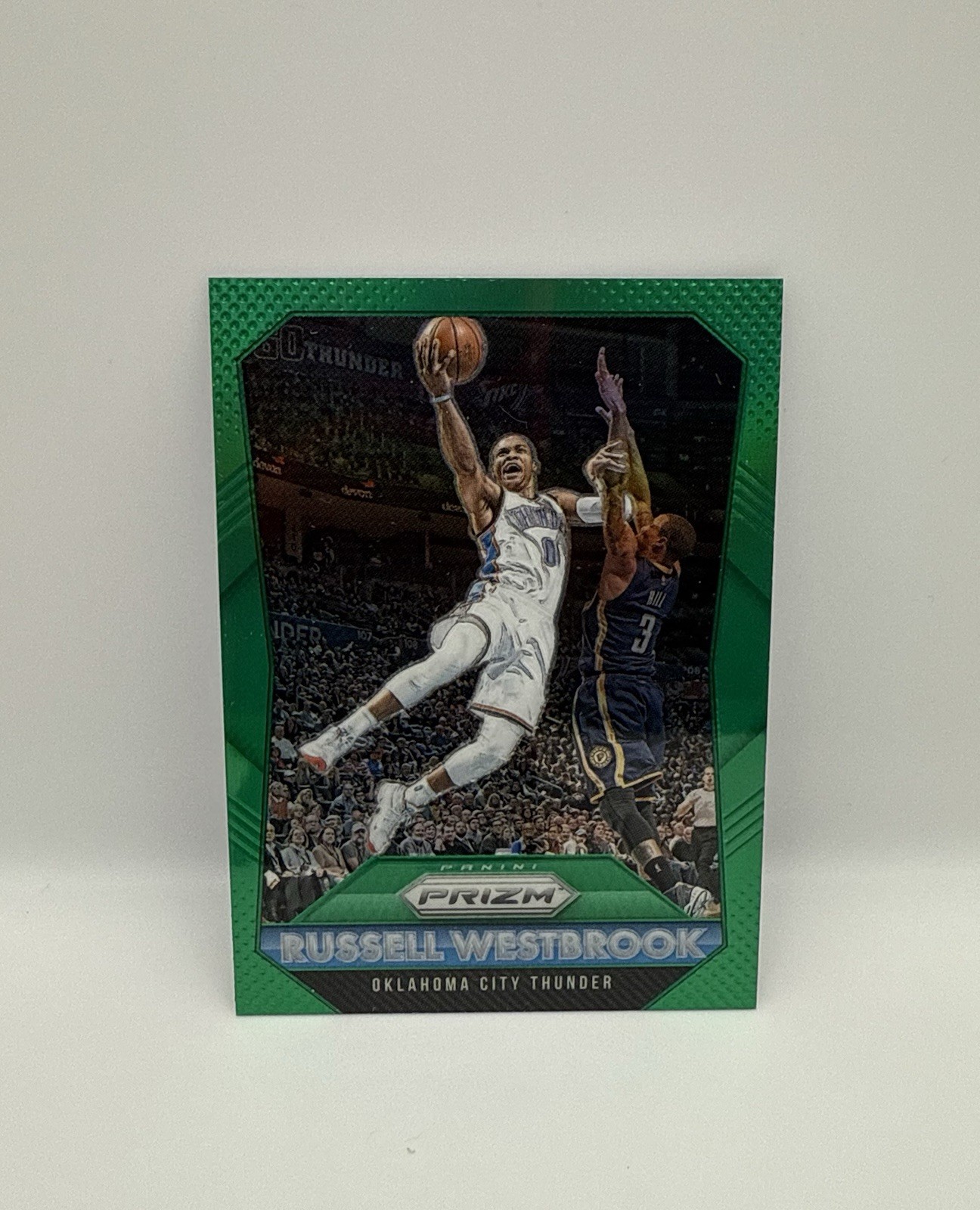 2015-16 Prizm Green #106 Russell Westbrook - Thunder