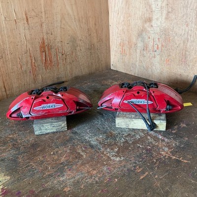 Mini John Cooper Works Brake Calipers Front Callipers JCW Red 2020