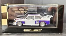Minichamps BMW 320i GRP5 DRM 1:43 White-Blue 1977 Diecast Box Damage