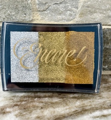 Encore~Ultimate Metallic Ink Pad~ Silver/Copper/Gold~Fade Resistant~Acid Free