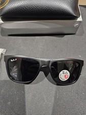 ​Ray-Ban Ferrari RB8342 57mm Carbon Fiber Style - Polarized Sunglasses Black Red