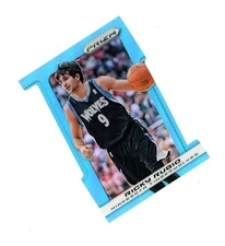 2013-14 Prizm LIGHT BLUE CUT REFRACTOR SP RICKY RUBIO /199! Twolves STAR
