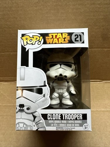 Funko Pop! Star Wars #21 Clone Trooper  Vinyl Figure BOX DAMAGE