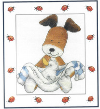 DMC Counted Cross Stitch Kit - Kipper Bath Ti...