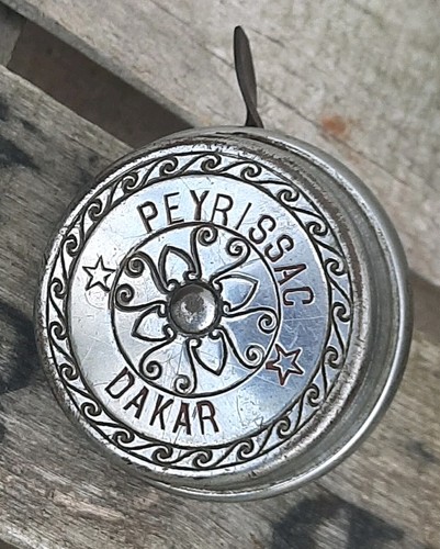 SONNETTE  POUR  VÉLO ANCIEN  PEYRISSAC DAKAR EN MÉTAL  - Photo 5/6