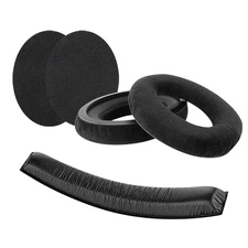 Geekria Ear Pads for Sennheiser HD380 PRO Headphones Ear Cushion + Headband