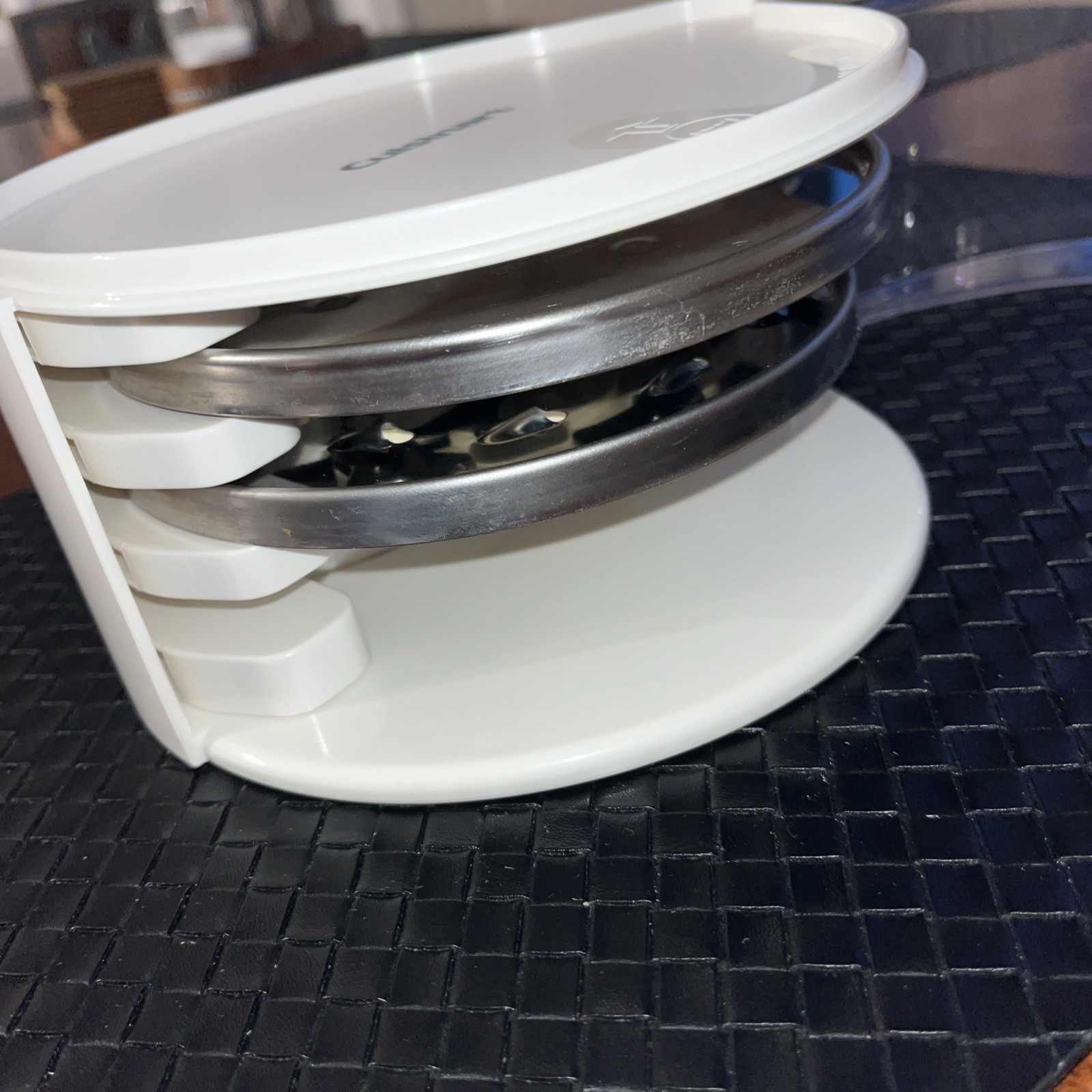 Cuisinart Food Processor Blade Disc Holder Storage Case DLC-