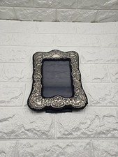 Vintage Sterling Silver Photo Frame Bird Nouveau Style Keyford Frames 15x20cm