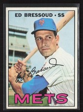1967 Topps #121 Ed Bressoud - EX/EX+ Set Break!