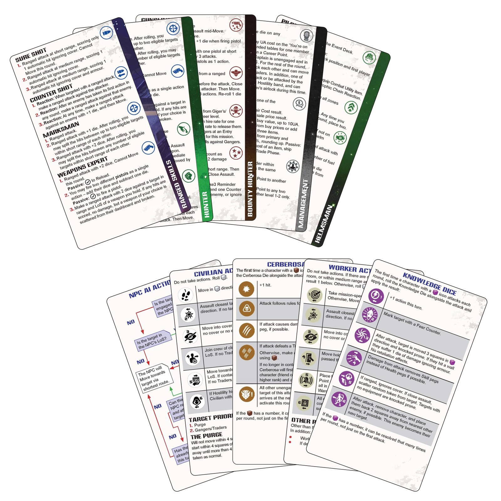 Battle Systems Core Space First Born Reference Cards 4990₽