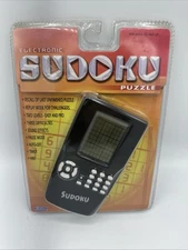 Puzzle Game Excite Sudoku Two Levels Hint Electronic Handheld  New 