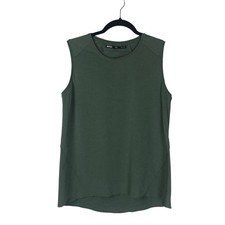 REI Coop Sahara Green Tank Size S Hiking Outdoors Workout Walk Camping Gorpcore