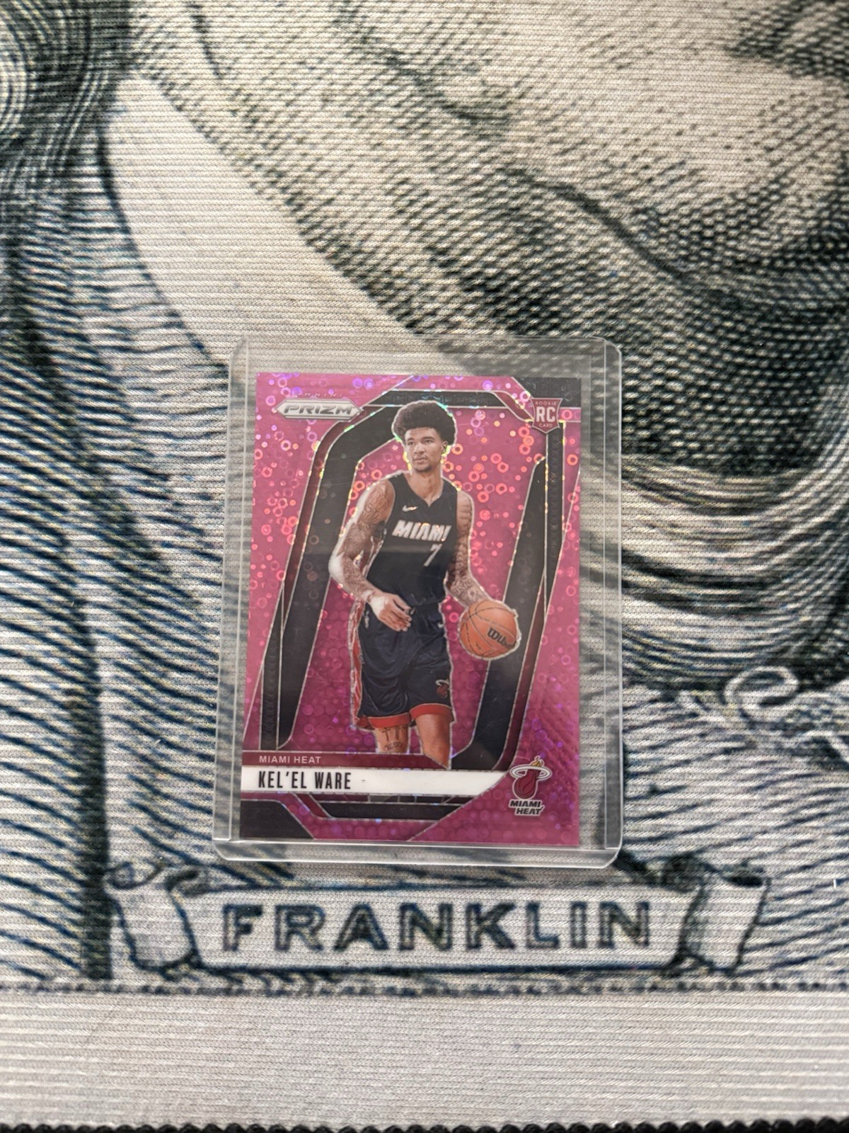 2024-25 Prizm Kel'el Ware RC #/50 Fast Break Pink #248 Rookie