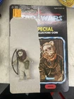 Star Wars Vintage Action Figure Warok Kenner 1985 With Card Back And Weapon