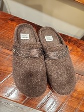 Earth Origins Clogs Aurora Janet Women Sz 6 M Comfort Mules Brown