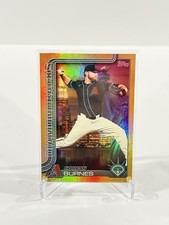 2025 Topps Series 2 Corbin Burnes Big Apple GOLD Foil /50 Fanatics Fest #394