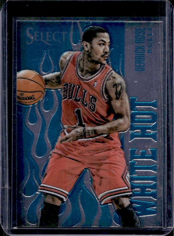 2012-13 Panini Select Derrick Rose White Hot Stars #20 Bulls