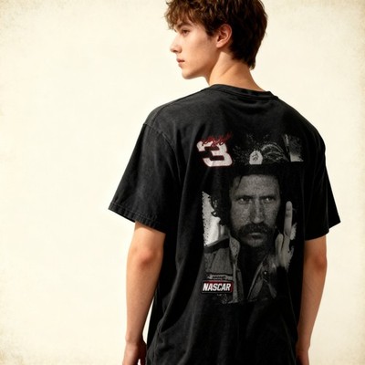 Racing Middle Finger T-shirt, 90s Nascar Shirt, Dale Earnhardt Tee, Dale Earnhar