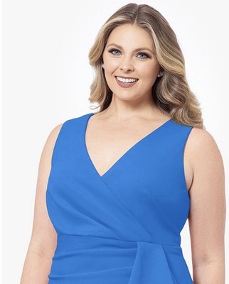 christmas theme dress women HDE Women's Plus Size Party Ugly Sweater Long Sleeve Above Knee Skater Dress Fun Holiday Xmas Swing Tunic this cutesy snowman one Color:Blue/Gold Buy Women's Dresses AllSaints MAISONETTE