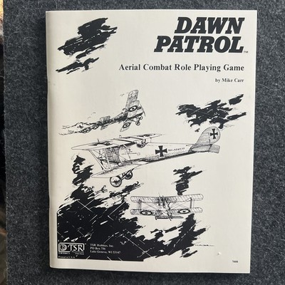 Dawn Patrol - Book Only - Vintage TSR 1st Edition 1982 - Excellent Condition!!!