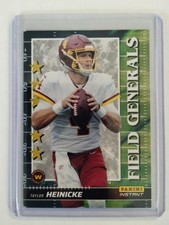 Taylor Heinicke 2021 Panini NFL Instant Field Generals #32 Rookie Card 1 of 2088. rookie card picture