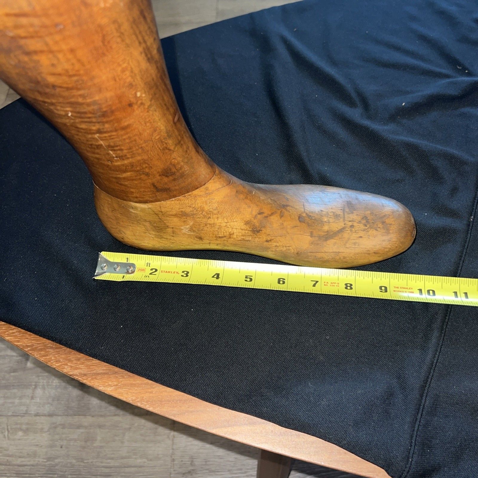 Antique Solid Wood Shoe/Boot  Form - image 9