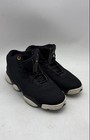 Nike Boys Air Jordan Horizon Low 846365-019 Black Lace-Up Sneaker Shoes Size 7Y — photo 1