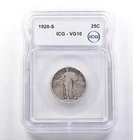 1920-S Standing Liberty Quarter VG10 ICG *3784