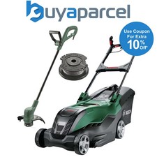 Bosch AdvancedRotak 40-650 Electric Rotary Lawnmower Rotak Mower 40cm  & Trimmer