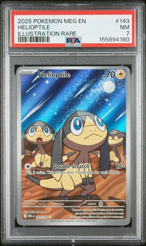 Helioptile graded PSA 7 for sale on eBay
