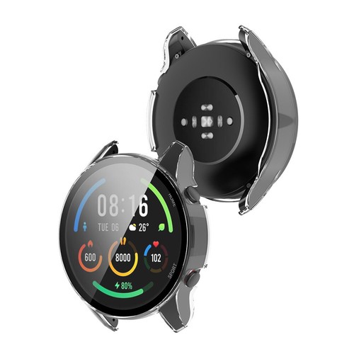 Watch Protective Film Cover Smartwatch Screen Protector Shell Wristband Bumper - Photo 6 sur 18