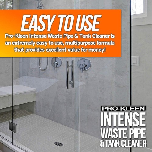 ProKleen Intense Waste Pipe + Tank Cleaner for Caravans Motor Homes Deep Clean - Picture 17 of 28