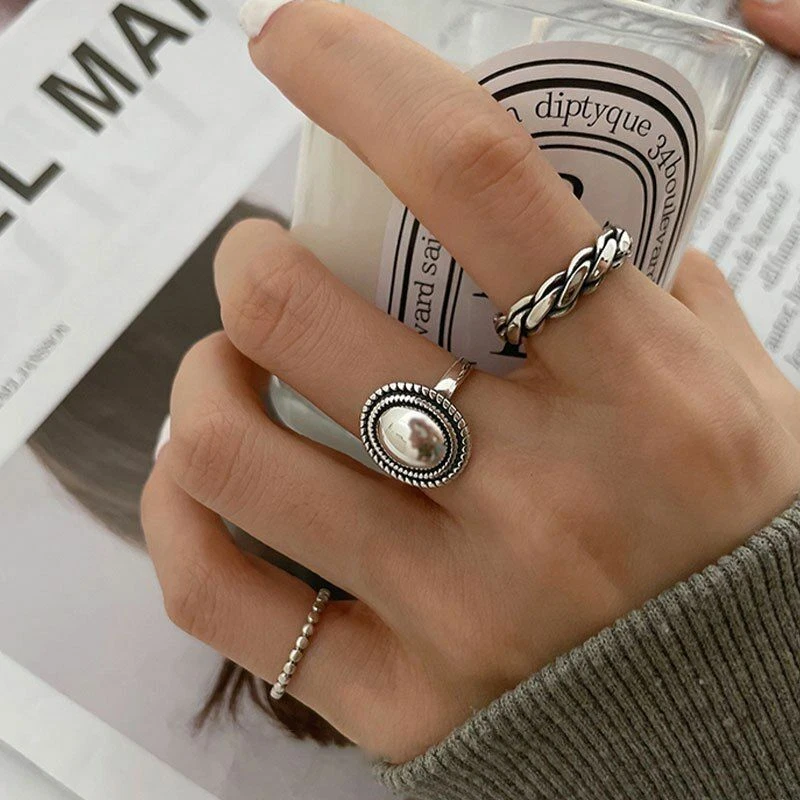 Sterling silver index finger rings deals