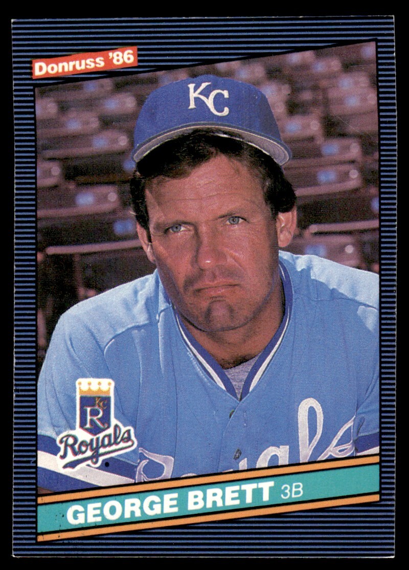 1986 Donruss George Brett #53