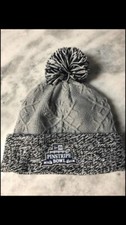 New Women’s Pinstripe Bowl NY New York Yankees New Era Gray/Grey Winter Hat