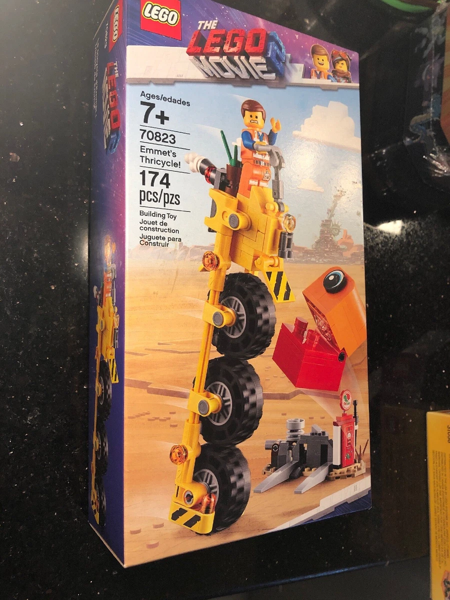 LEGO The LEGO Movie 2 70823 Emmet s Thricycle New factory sealed