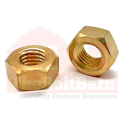 #ad 1 2quot; 13 Brass Finished Hex Nuts Pick Quantity $404.42