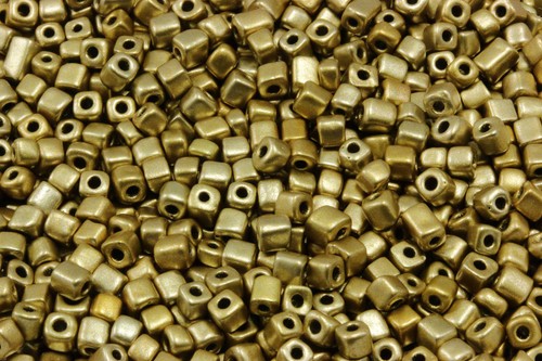 Rocailles Würfel 3,5x3,5mm 20/100 g viereckig Cube Perlen Glasperlen Cubes RP-99 - Bild 17 von 19