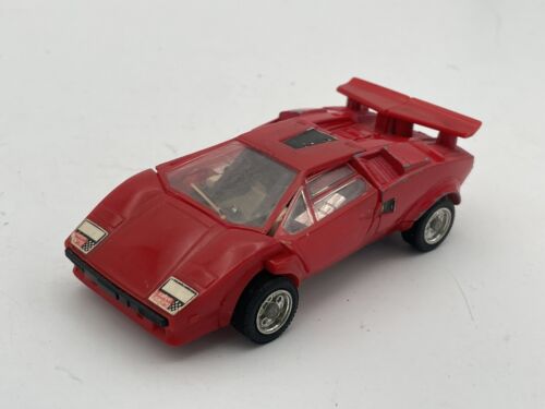 Vintage G1 Transformers Sideswipe Lamborghini 1984 Action Figure Takara Hasbro