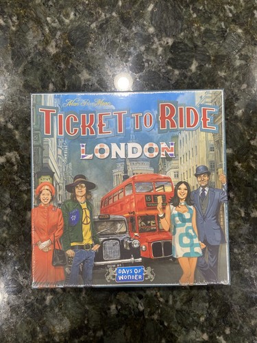 Days Of Wonder TICKET TO RIDE LONDON Board Game NEW SEALED