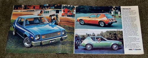1977 Advertising AMC Auto Show Brochure Gremlin Pacer Matador Hornet AMX - Picture 4 of 9