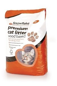 Snowflake Cat Litter 30L - Long-Lasting, High Absorbency - Picture 1 of 1